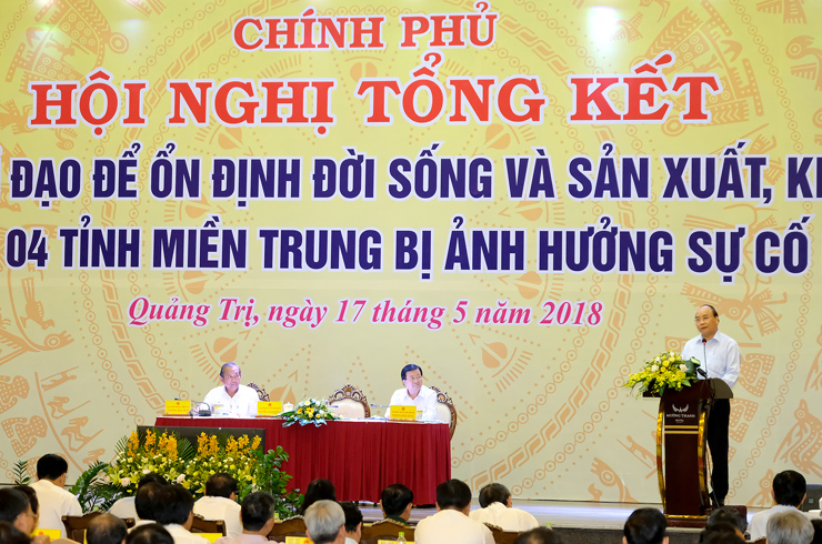 Thủ tướng Nguyễn Xuân Phúc phát biểu tại Hội nghị. Nguồn: kinhtevadubao.vn
