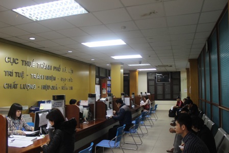  Hoạt động nghiệp vụ tại Cục Thuế Hà Nội. Nguồn: baohaiquan.vn