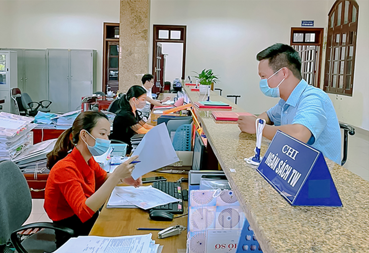 Hoạt động giao dịch tại Kho bạc Nhà nước Ninh Bình