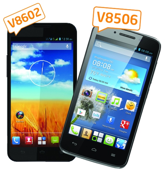Hai máy Viettel V8506 và Viettel V8602 hiện đã có mặt trên thị trường với giá bán lần lượt là 2,3 triệu đồng và 3,35 triệu đồng kèm một SIM 10 số của Viettel.