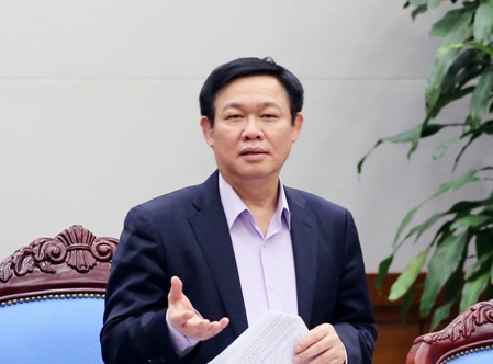 Phó Thủ tướng Vương Đình Huệ chủ trì cuộc họp.