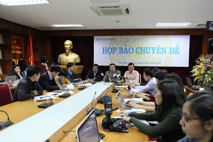 Toàn cảnh buổi Họp báo.