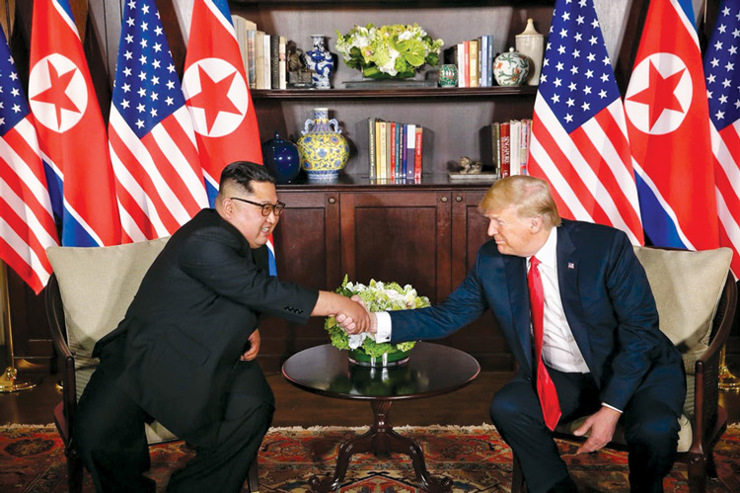  Hội nghị Thượng đỉnh Mỹ - Triều tại Singapore 2018. Nguồn: internet