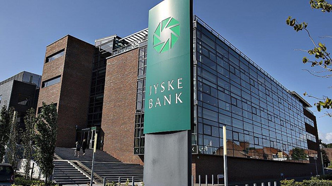 Ngân hàng Jyske Bank.