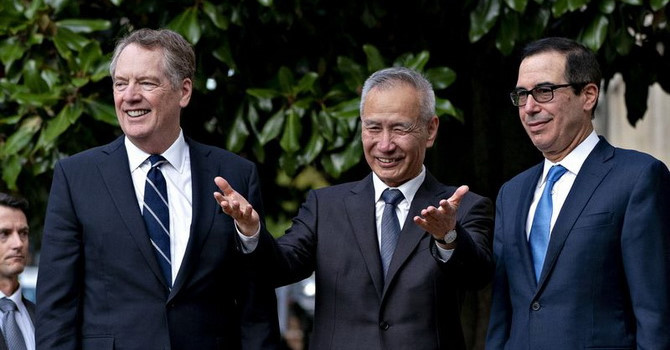 Tổng thống Mỹ Donald Trump tuyên bố rằng ngày đàm phán thương mại đầu tiên giữa Mỹ và Trung Quốc diễn ra rất tốt. Nguồn: internet