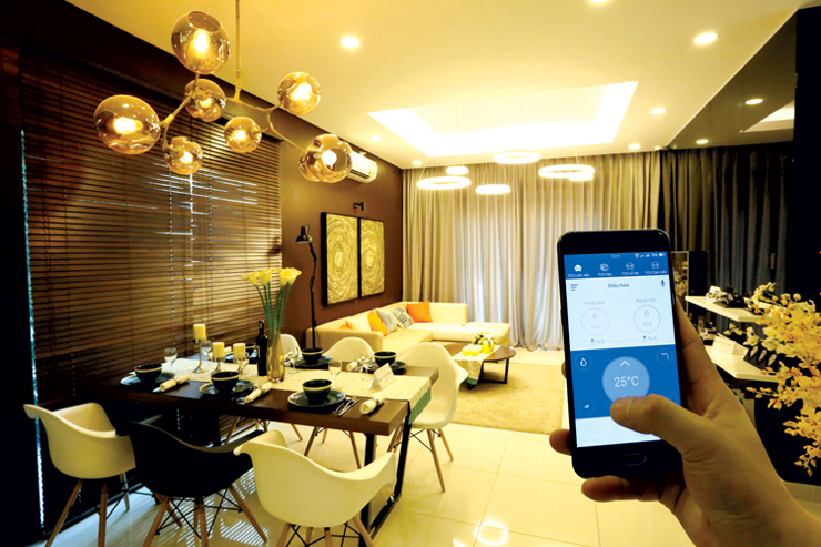 Theo CBRE Việt Nam, hiện nay số doanh nghiệp địa ốc áp dụng các giải pháp thông minh trong quản lý căn hộ đang dần tăng lên. Nguồn: internet