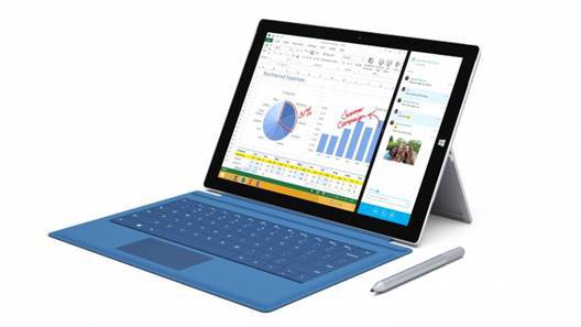 Microsoft đã ra mắt Surface Pro 3, máy tính bảng có thể thay thế cho máy tính xách tay thông thường. Nguồn: microsoft.vn