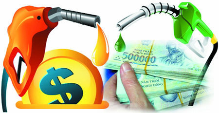 Bộ Tài chính sẽ thực hiện điều hành chính sách thuế nhập khẩu xăng dầu phù hợp để người dân được hưởng lợi khi giá xăng dầu thế giới giảm. Nguồn: internet