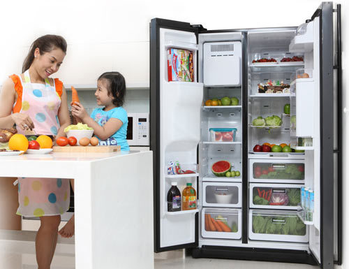 Chọn tủ lạnh giúp tiết kiệm điện. Nguồn: internet