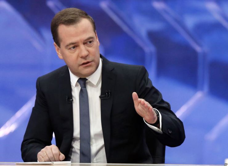 Thủ tướng Nga Dmitry Medvedev. Nguồn: internet