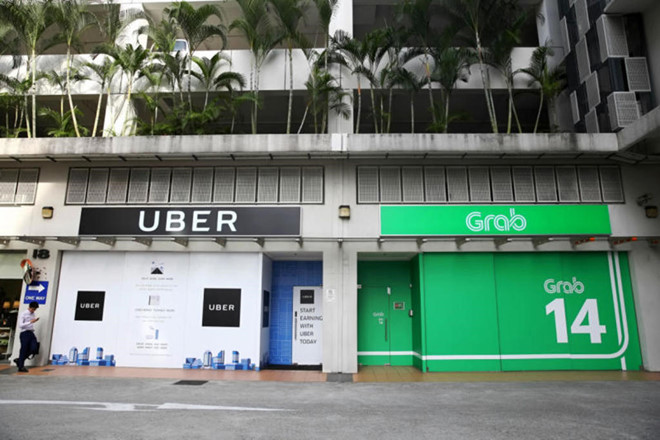 Grab mua Uber thực sự là cơ hội cho các doanh nghiệp Việt. Nguồn: internet