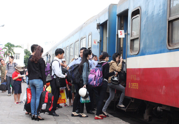   Ngành đường sắt tăng gần 30 nghìn vé phục vụ hành khách dịp nghỉ Lễ 30/4 và 1/5. Nguồn: internet
