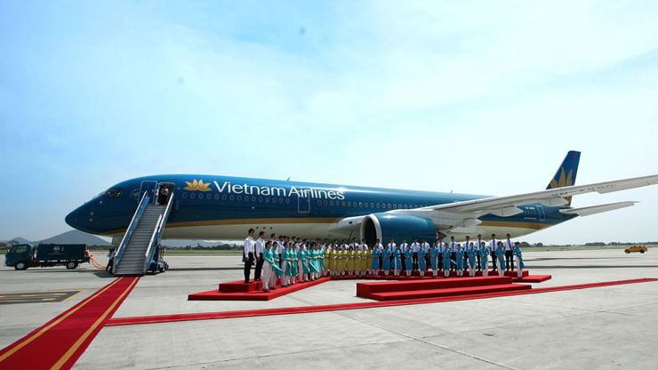 Cuối quý II/2018, tổng nợ phải trả của Vietnam Airlines ở mức gần 70.000 tỷ đồng, chiếm 80% tổng nguồn vốn hoạt động. Ảnh: Lê Tiên