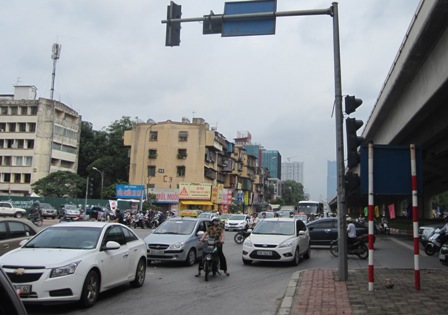 Dự kiến sau khi hoàn thành, khu vực nút giao Thanh Xuân (Hà Nội)sẽ giảm ùn tắc. Nguồn: internet.