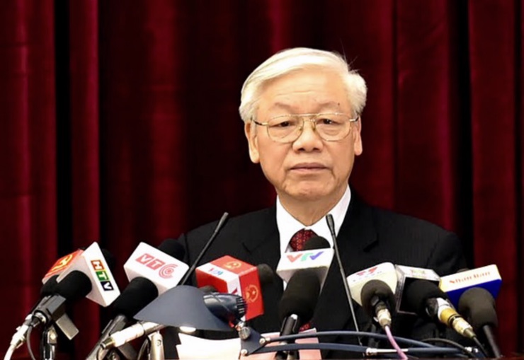 Tổng Bí thư Nguyễn Phú Trọng phát biểu bế mạc Hội nghị lần thứ ba Ban Chấp hành Trung ương Đảng
