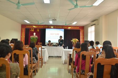 BHXH quận Hoàng Mai tọa đàm về công tác BHXH, BHYT, BHTN với doanh nghiệp.