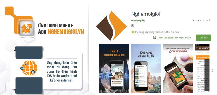Nghemoigioi.vn đang được đánh giá là “vũ khí” chiến lược của CENLAND cũng như người làm môi giới nói chung.
