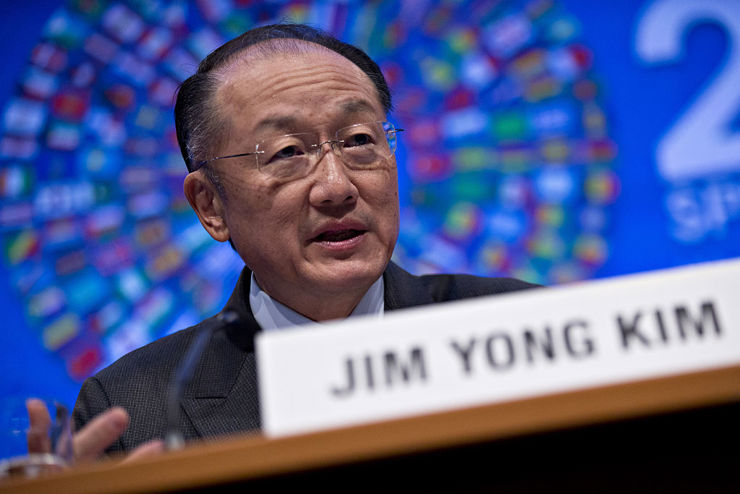 Chủ tịch Ngân hàng thế giới (WB), ông Jim Yong Kim.