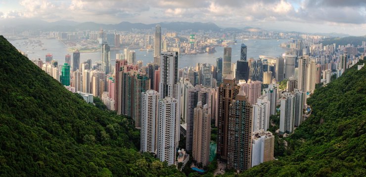 Văn phòng cao cấp tại Hong Kong đang có giá thuê đắt nhất thế giới. Nguồn: internet.
