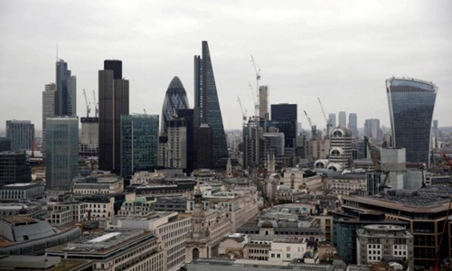Thủ đô London của Anh được coi là trung tâm tài chính châu Âu. Nguồn: Internet