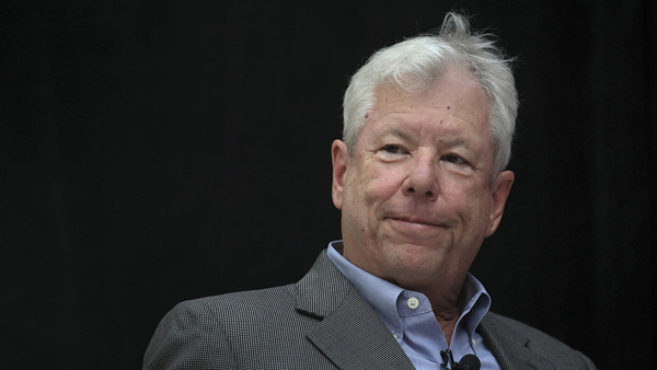 Người đoạt giải Nobel Kinh tế 2017, GS. Richard Thaler của Đại học Chicago. Nguồn: Internet