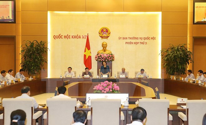 Phiên họp thứ 3 của Ủy ban Thường vụ Quốc hội
