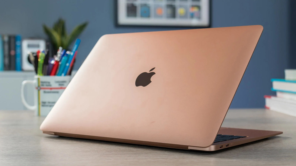MacBook Air 2020 được sử dụng chip M1 của ch&iacute;nh Apple.