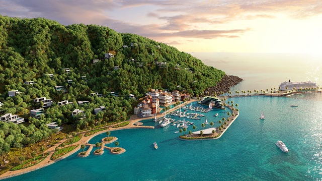 Với sự góp mặt của siêu điểm đến MerryLand Quy Nhơn tại Hải Giang, Quy Nhơn dần hiện thực hóa kỳ vọng thành trung tâm kinh tế biển. Ảnh: HTN