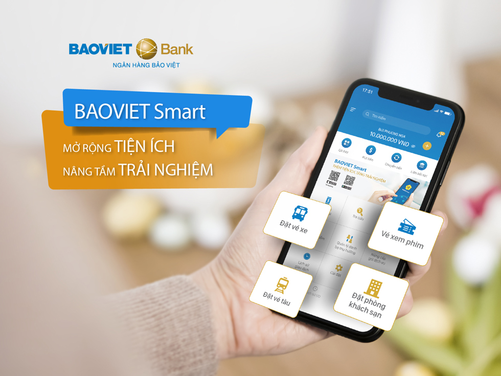 &ldquo;Việc bổ sung th&ecirc;m t&iacute;nh năng mới l&agrave; nỗ lực của BAOVIET Bank nhằm đưa BAOVIET Smart từng bước trở th&agrave;nh một ứng dụng to&agrave;n diện.